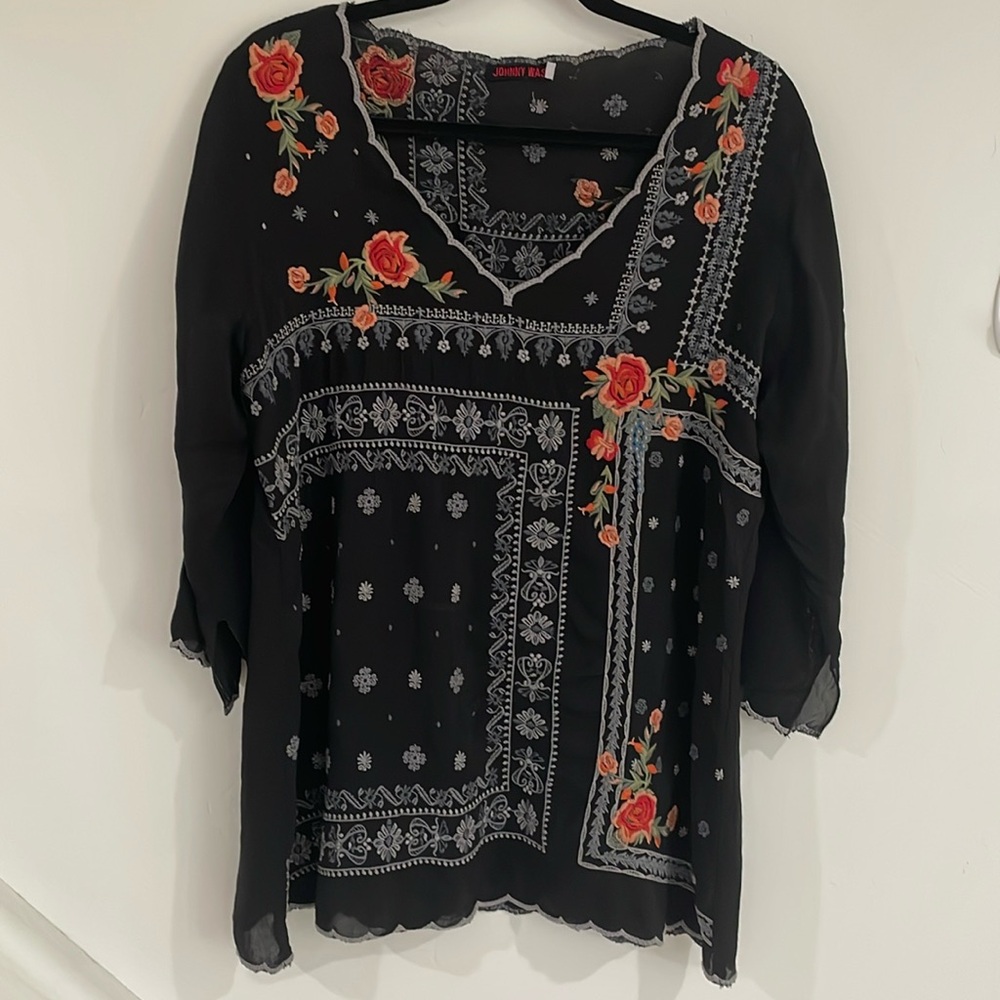 Johnny Was Tunic Top